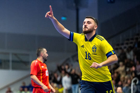Bläddra bland fler bilder av Futsal, World Cup Qualifier, Sweden - North Macedonia