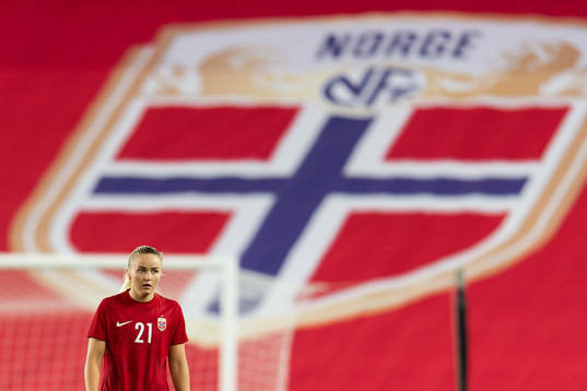 Anna Jøsendal of Norway looks dejected