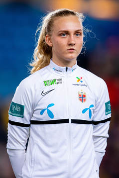 Goalkeeper Sunniva Skoglund of Norway