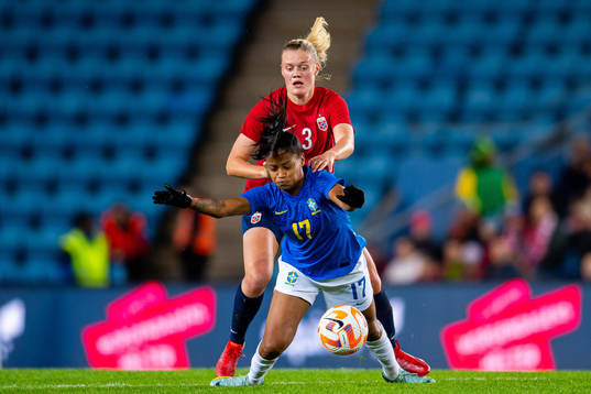 Mathilde Harviken of Norway and Ariadina Alves Borges of