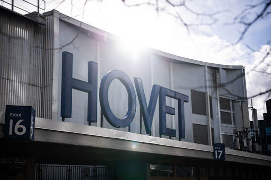Exteriör vy över Hovet