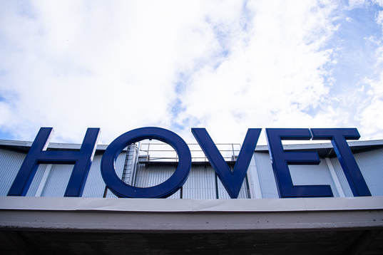 Exteriör vy över Hovet