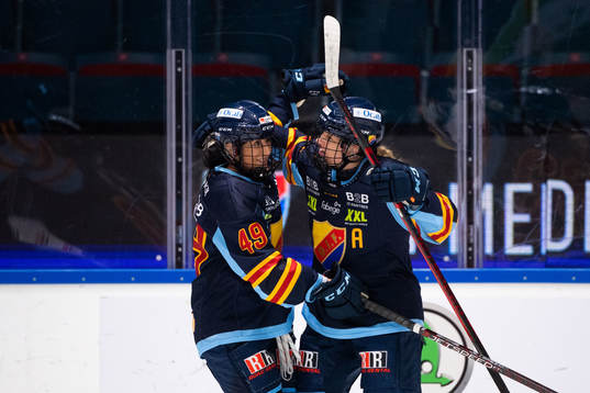 Djurgårdens Fanny Rask jublar