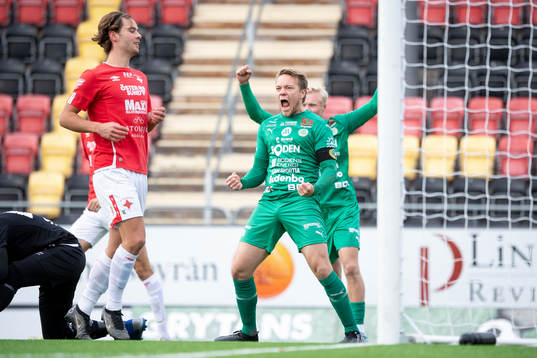 Bodens Emil Johansson jublar