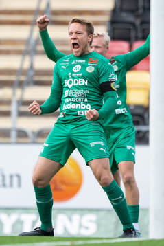 Bodens Emil Johansson jublar