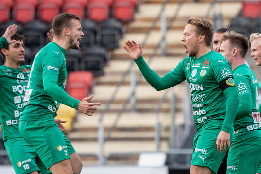 Bodens Emil Johansson jublar