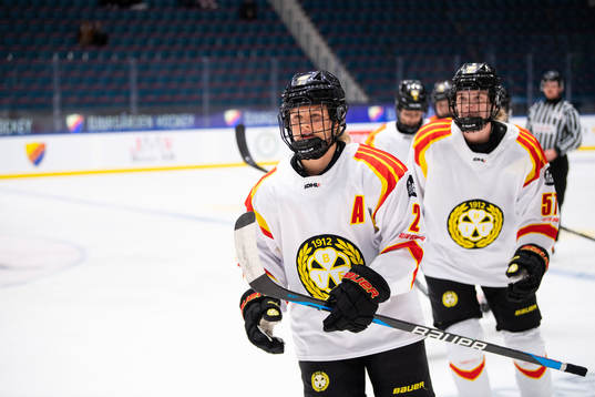 Brynäs Maja Nylen-Persson jublar