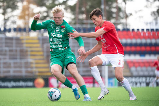 Bodens William Nordell och Östersunds Rasmus Lindroth