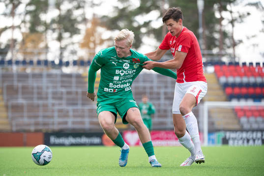 Bodens William Nordell och Östersunds Rasmus Lindroth
