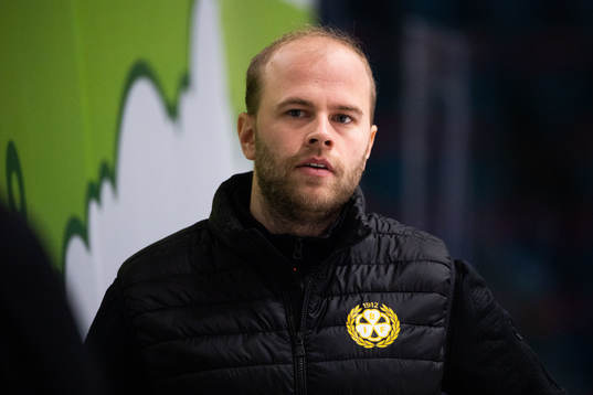 Brynäs tränare Filip Eriksson