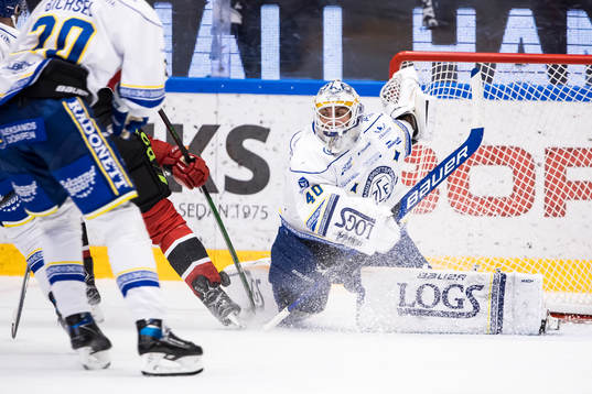 Leksands målvakt Mantas Armalis