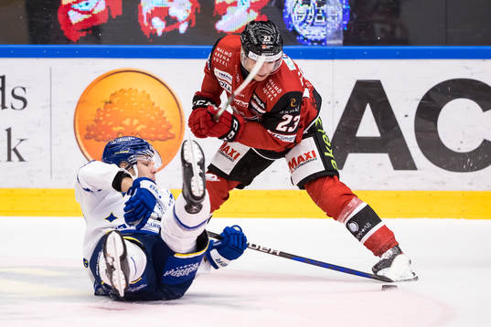Leksands John Quenneville och Malmö Redhawkss Christoffer