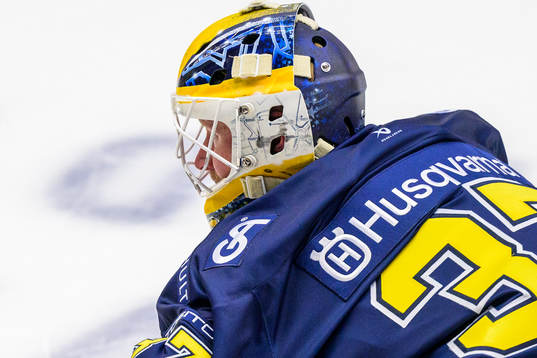 HV71s målvakt Jonas Gunnarsson