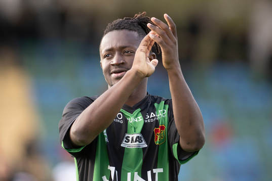 GAIS Michael Kargbo jublar