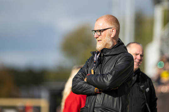 GAIS säkerhetsansvarige Johan ”Red Top” Larsson