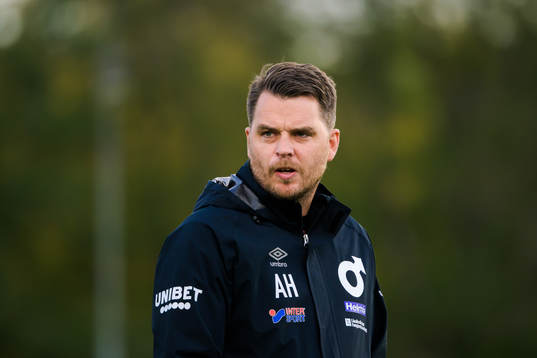 Degerfors tränare Andreas Holmberg