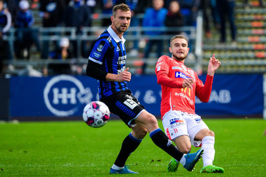 Sirius Filip Rogic och Degerfors Christos Gravius