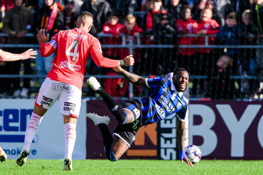 Degerfors Sean Sabetkar och Sirius Christian Kouakou
