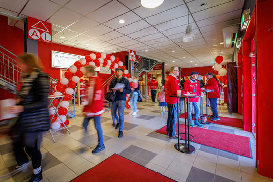Entren på NHC arena