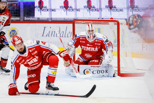 Timrås målvakt Jacob Johansson