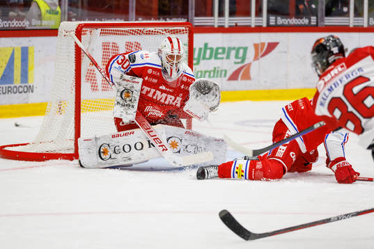 Timrås målvakt Jacob Johansson