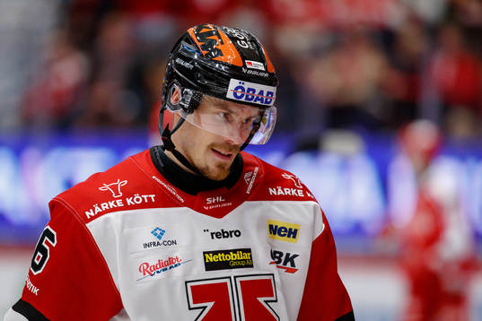 Örebros Filip Berglund deppar
