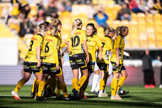 Elfsborgs spelare jublar
