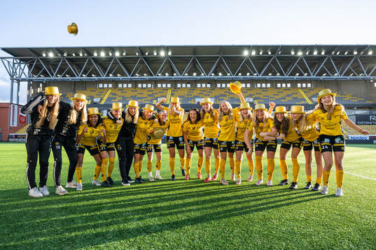 Elfsborgs spelare jublar