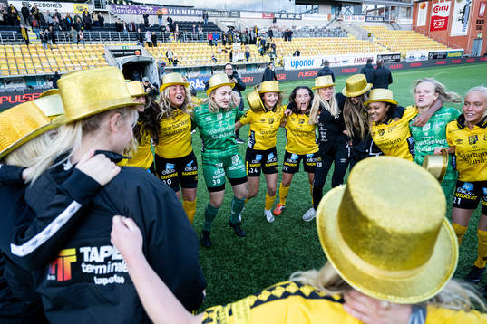 Elfsborgs spelare jublar