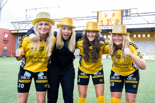 Elfsborgs Matilda Ståhlbom Karlsson, Evelina Brink, Wilda