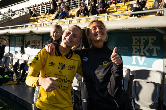 Elfsborgs spelare jublar
