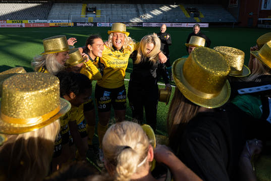 Elfsborgs spelare jublar