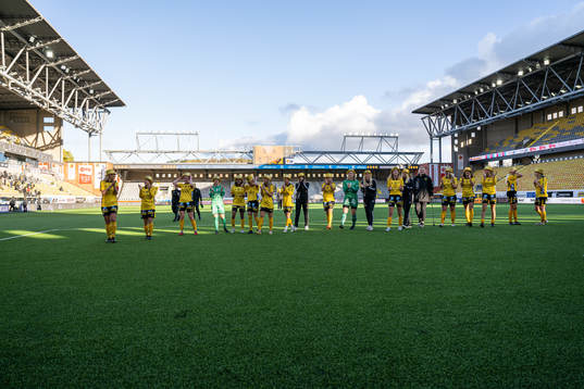 Elfsborgs spelare jublar