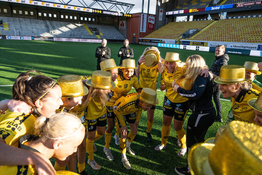 Elfsborgs spelare jublar
