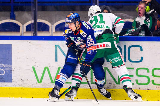 Växjös Miika Koivisto och Rögles Adam Tambellini