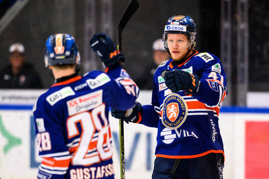 Växjös Ludvig Nilsson jublar