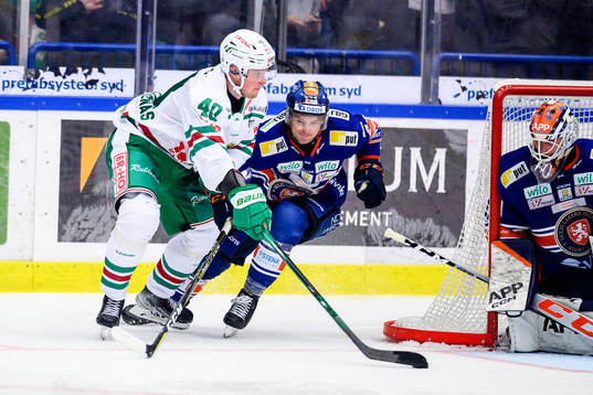 Rögles Oskar Stål-Lyrenäs och Växjös Keegan Lowe