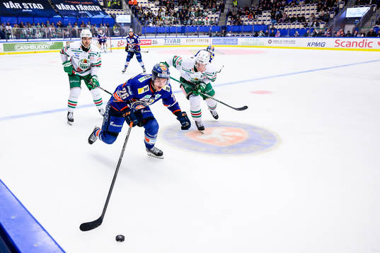 Växjös Joel Kellman och Rögles Anton Bengtsson