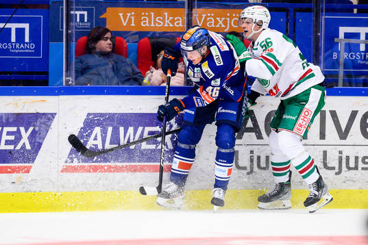 Växjös Oskar Larsson och Rögles Adam Engström