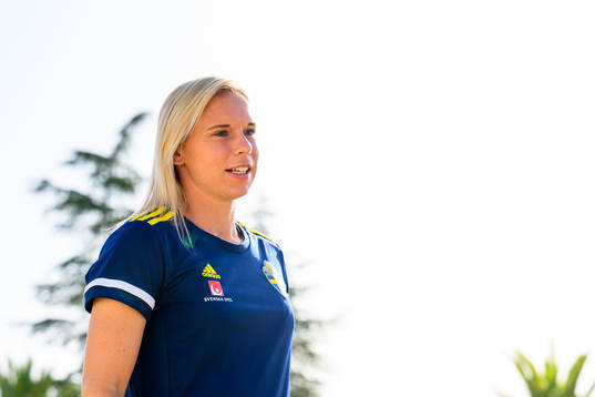 Jonna Andersson of the Swedish women's national football