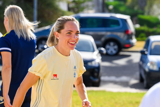 Elin Rubensson of the Swedish women's national football