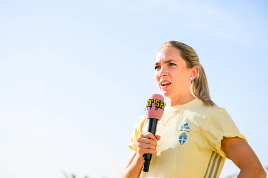 Elin Rubensson of the Swedish women's national football