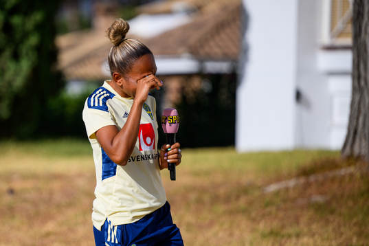 Madelen Janogy of the Swedish women's national football