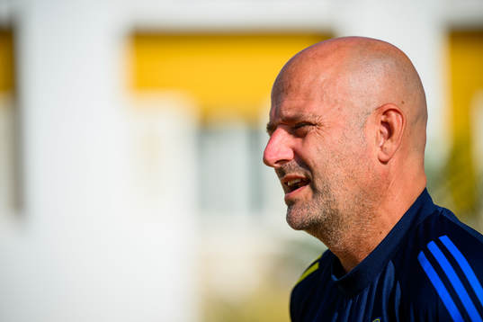 Assistant coach Magnus Wikman of the Swedish women's
