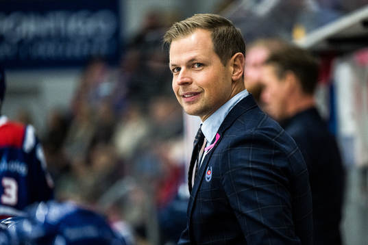 Oskarshamns tränare Martin Filander
