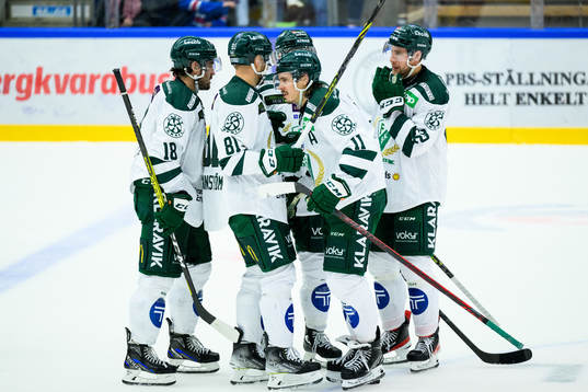 Färjestads Joakim Nygård jublar