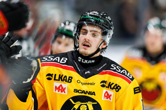 Luleås Isac Brännström jublar