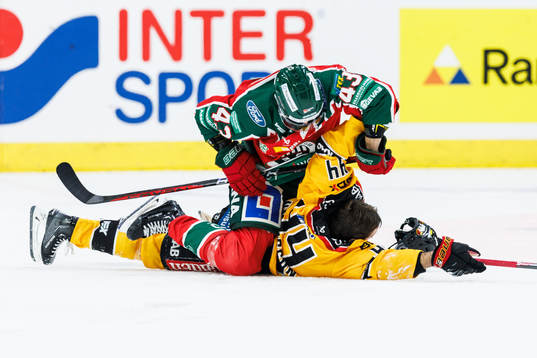 Frölundas Tom Nilsson och Luleås Jonathan Andersson