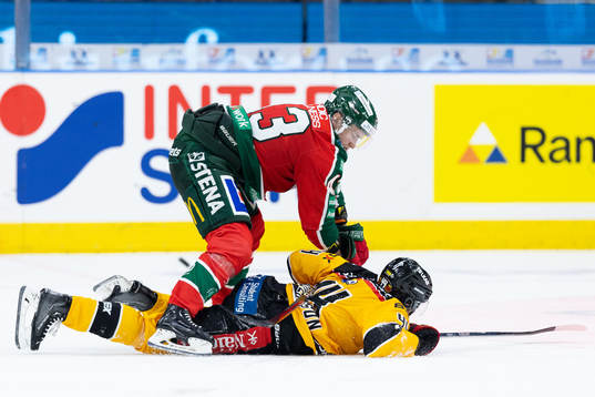 Frölundas Tom Nilsson och Luleås Jonathan Andersson