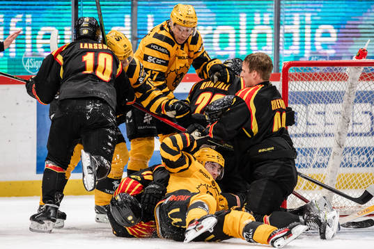 Brynäs Johan Larsson, Greg Scott, David Sklenicka och